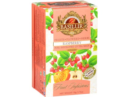 Basilur Raspberry koperty 25x2g
