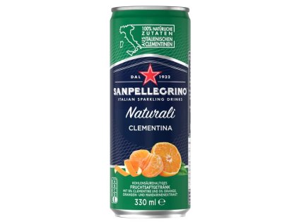 SANPELLEGRINO mandarínka plechovka 330ml