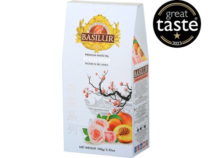 Basilur White Tea Peach Rose 100