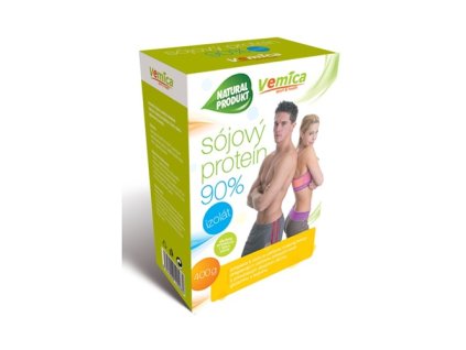 VEMICA sójový proteín 90% - sladený 400g