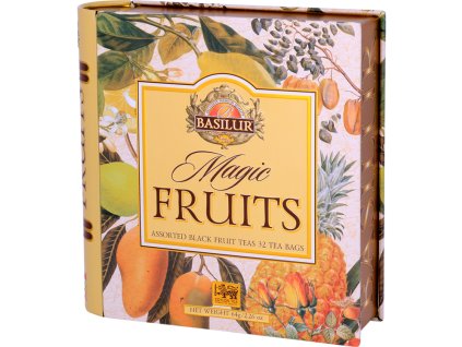 236 1 basilur book assorted 32 magic fruit plech 32x2g 7770
