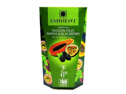 2399 1 eminent green tea passion fruit papaya blackberry papier 100g 6850