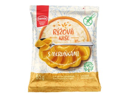 SEMIX ryžová kaša marhuľuvá bezlepková 65g