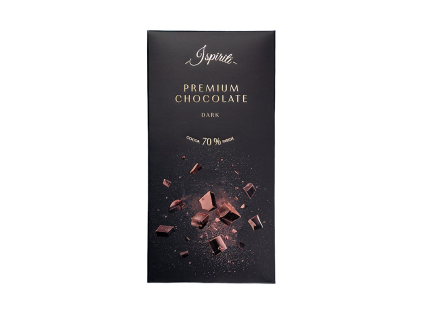 ISPIRITI Horká čokoláda 70% 80g