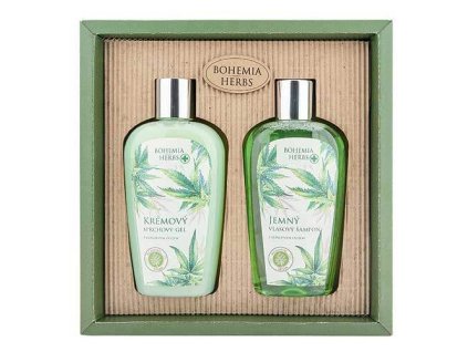 3698 1 bohemia kozmezicka sada konopna sprchovy gel sampon bc002802