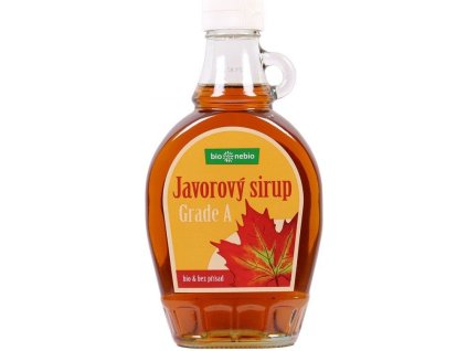 3746 bio javorovy sirup grade a 250ml bionebio