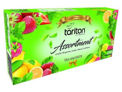 521 1 tarlton assortment 5 flavour green tea 100x2g 7091