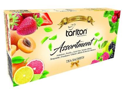 524 1 tarlton assortment 10 flavour black tea 100x2g 7090