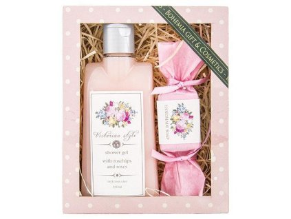 6008 bohemia sada victorian style sprchovy gel mydlo bc123003