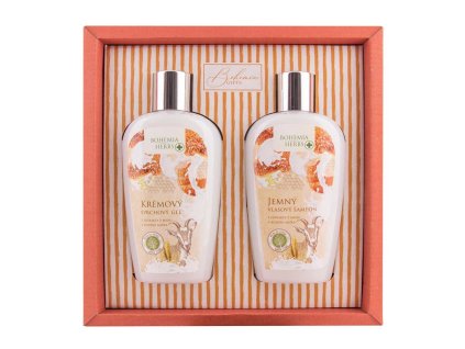 6152 1 bohemia herbs sada kozie mlieko gel sampon 2x250ml bc044014