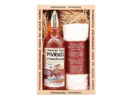 6227 bohemia pivrnec sada vyprostovak pena 500ml uterak bc800634
