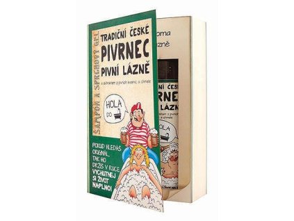 6329 bohemia pivrnec kniha gel 200ml sampon 200ml bc800633