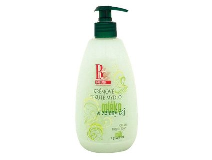 6332 kremove tekute mydlo mlieko a zeleny caj 500ml