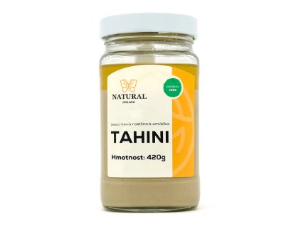 6611 1 natural jihlava tahini rastlinna omacka 420g