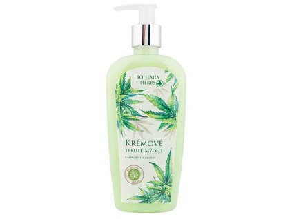 7238 1 bohemia konopne tekute mydlo s pumpickou 300ml bc000289