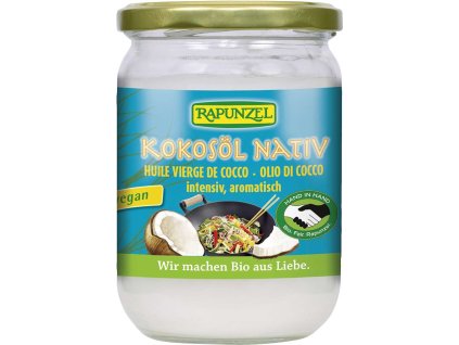 7526 1 rapunzel bio kokosovy olej lisovany za studena 400g