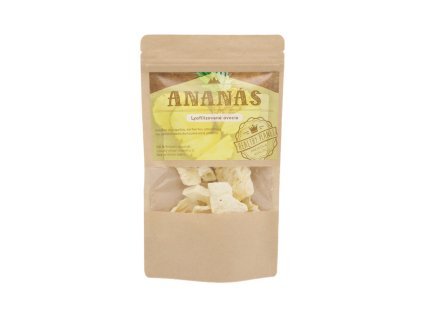 7844 healthy planet mrazom susene ovocie ananas 20g