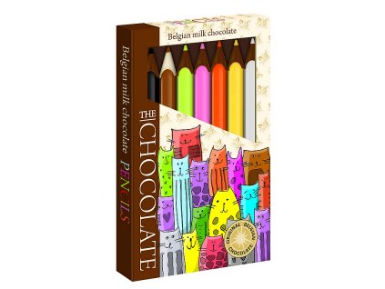 8036 severka cokoladove pastelky macicky 100g