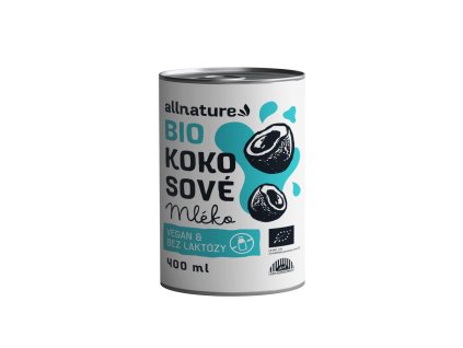 9113 allnature kokosove mlieko bio 400 ml