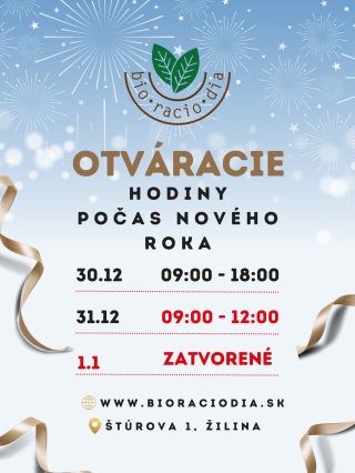 🌟 Ešte pred novým rokom sme tu pre vás! 🎉 Počas posledných dní v roku nás nájdete 30.12. od 9:00 do 18:00 a 31.12. od 9:00...