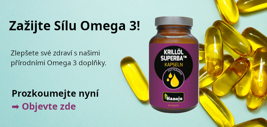 Banner s odkazem do kategorie produktů OMEGA 3