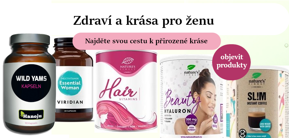 ZDRAVÍ A KRÁSA PRO ŽENY - BANER S ODKAZEM DO KATEGORIE