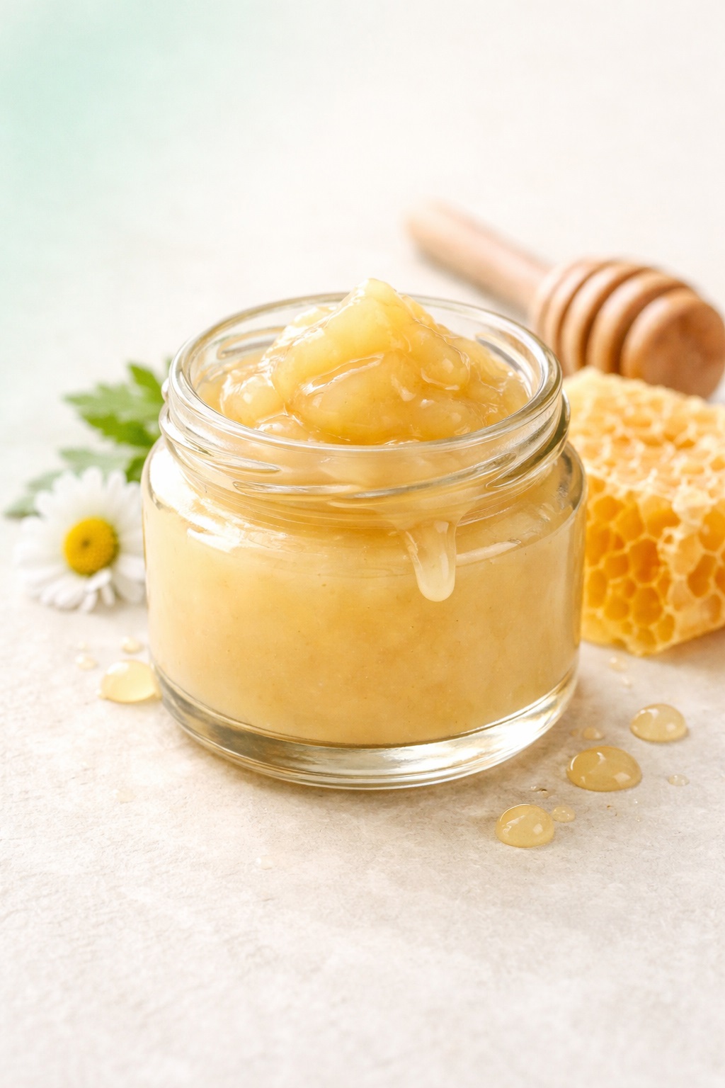 Mateří kašička – detailní ilustrace