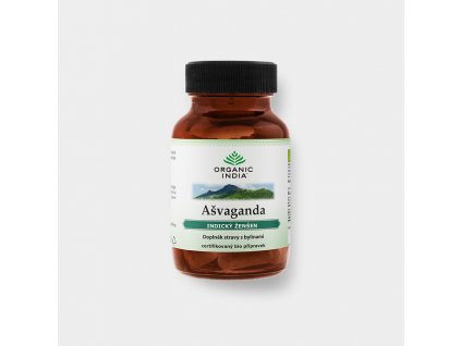 1365 ashwagandha bio asvaganda 60 vegan kapsli organic india