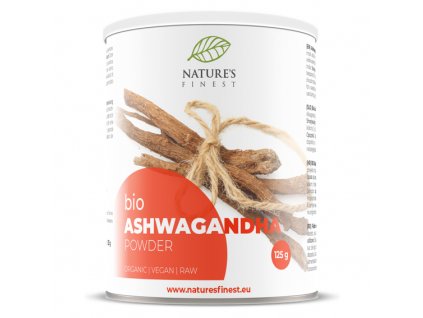 Bio Ashwagandha Powder 125g natures finest