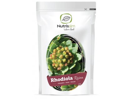 1392 rhodiola rozchodnice koren bio mlety 125g nutrisslim