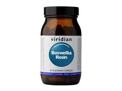 Boswellia Resin 90 kapslí Viridian