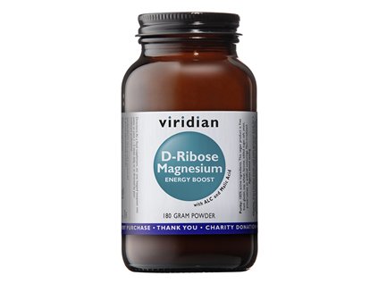 D-Ribóza Magnesium 180 g Viridian