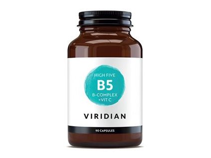 High Five B Complex with Magnesium Ascorbate 90 kapslí Viridian