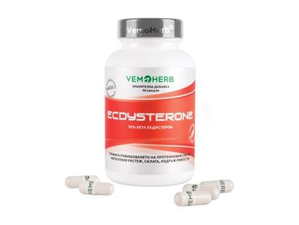 Beta Ecdysterone 95% 90 kapslí VemoHerb