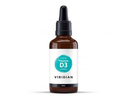 1 liquid vitamin d3 50 ml viridian biorenesance