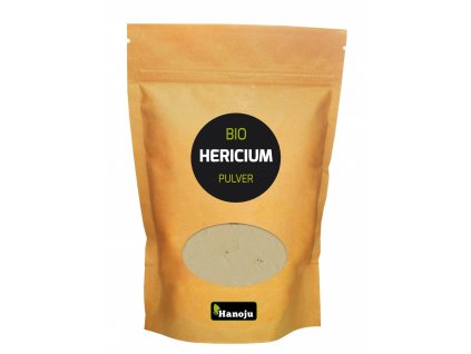 2853 hericium bio prasek z houby 100 g hanoju