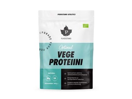 Optimal Vegan Protein Natural BIO 600g Puhdistamo