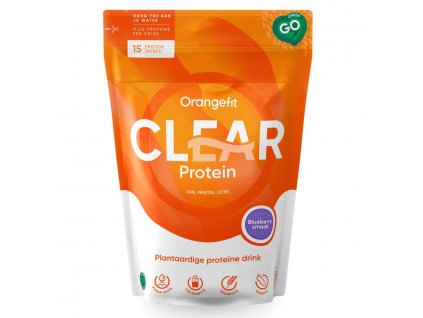 1 clear protein blueberry 240 g orangefit biorenesance
