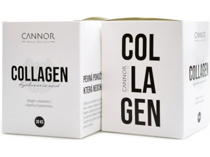 Cannor Collagen hyaluronic acid 30 sáčků nápoj biorenesance