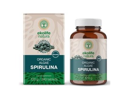 Algae Spirulina 240 tablet (Bio řasa spirullina)