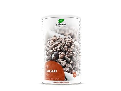 3676 cacao nibs bio 250g kakaove boby lamane