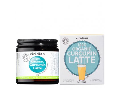 1 curcumin latte 30 g organic viridian