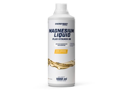 Magnesium Liquid 1000 ml kiwi-pomeranč (Varianta kiwi-orange)