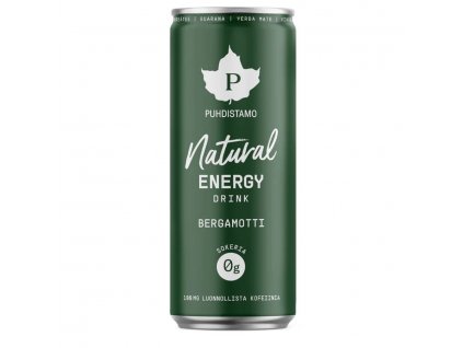 1 natural energy bergamotti 330 ml Puhdistamo