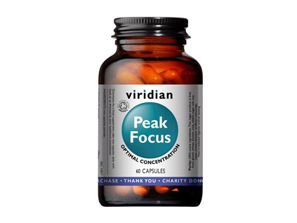 Peak Focus 60 kapslí Organic (kognitivní funkce)