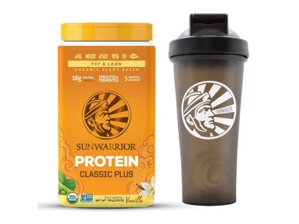 5197 protein classic plus bio 750g vanilka shaker 700 ml zdarma