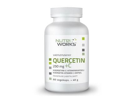 Quercetin + Vitamin C 250mg 60 kapslí