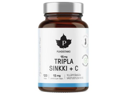 5569 triple zinc 15mg vitamin c 120 kapsli