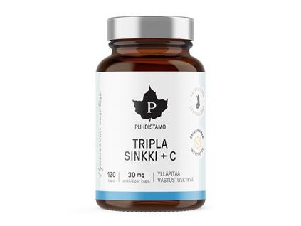 Triple Zinc 25mg + Vitamin C 120 kaps