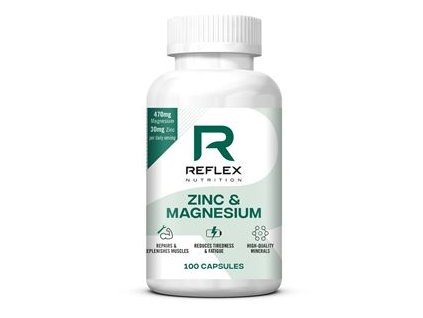Zinc and Magnesium 100 kapslí